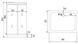 Душовий бокс KO&PO 715 (120x80) G (Лівий)